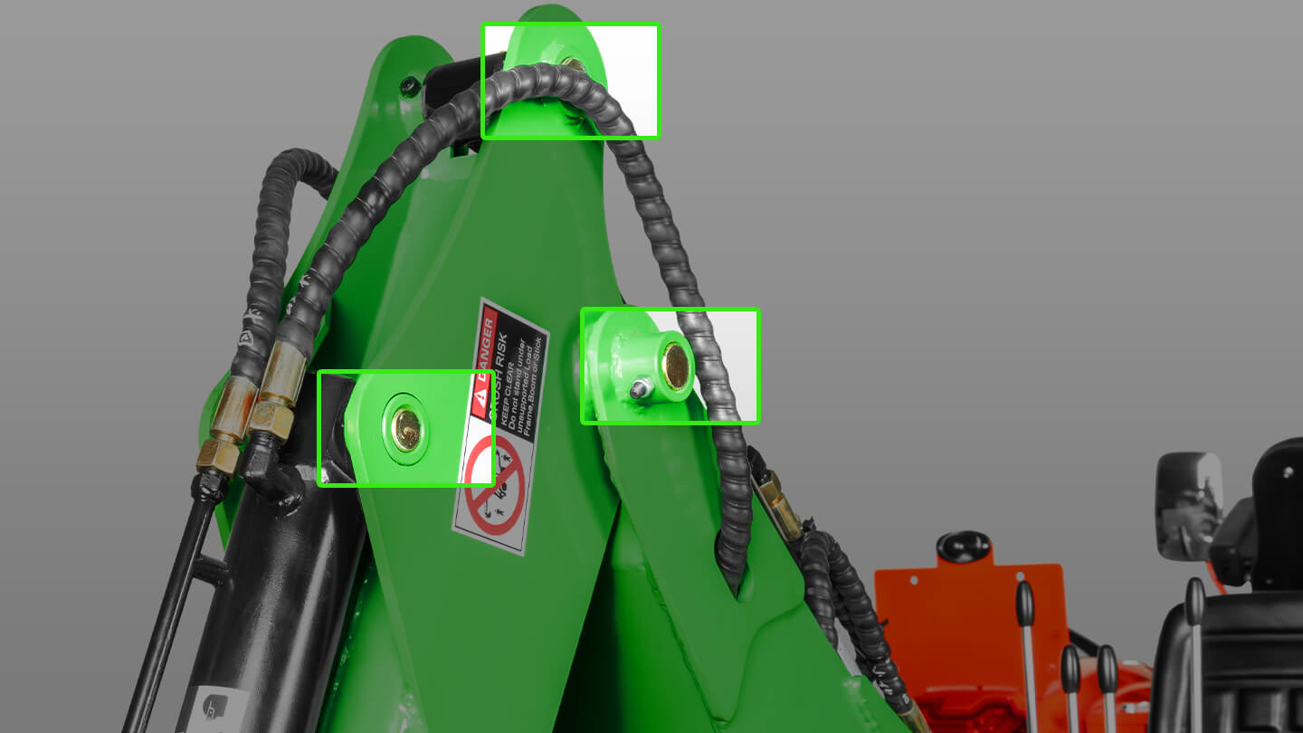Навесной экскаватор Flagman | Флагман LW6 + захват механический 0