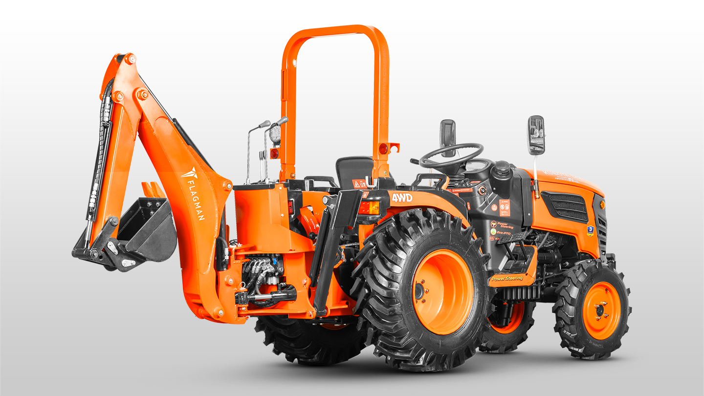 Навесной экскаватор Flagman | Флагман КА Т-4K/Т-5K/344 0