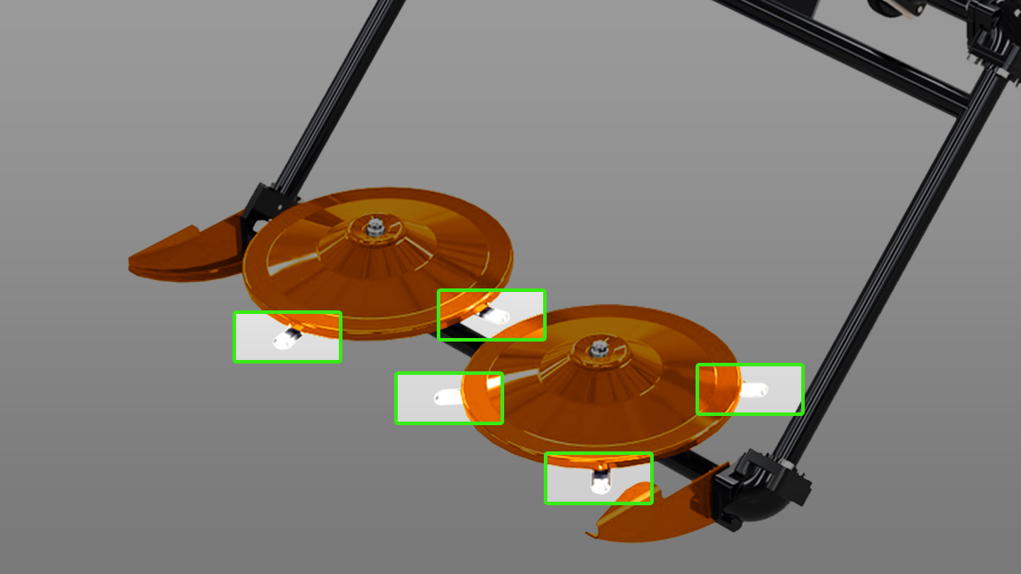 Косилка роторная передненавесная Кентавр КРФ-М1 (0,85 м) к мотоблокам с водяным охл. 0