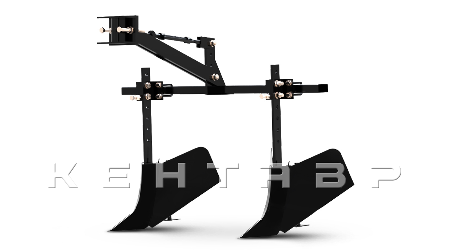 Комплект для окучивания Flagman | Флагман СБ100 к мотоблокам с водяным охл. (Сцепка+рамка+2 окуч.)