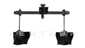 Комплект для окучивания Flagman | Флагман СБ100 к мотоблокам с водяным охл. (Сцепка+рамка+2 окуч.)