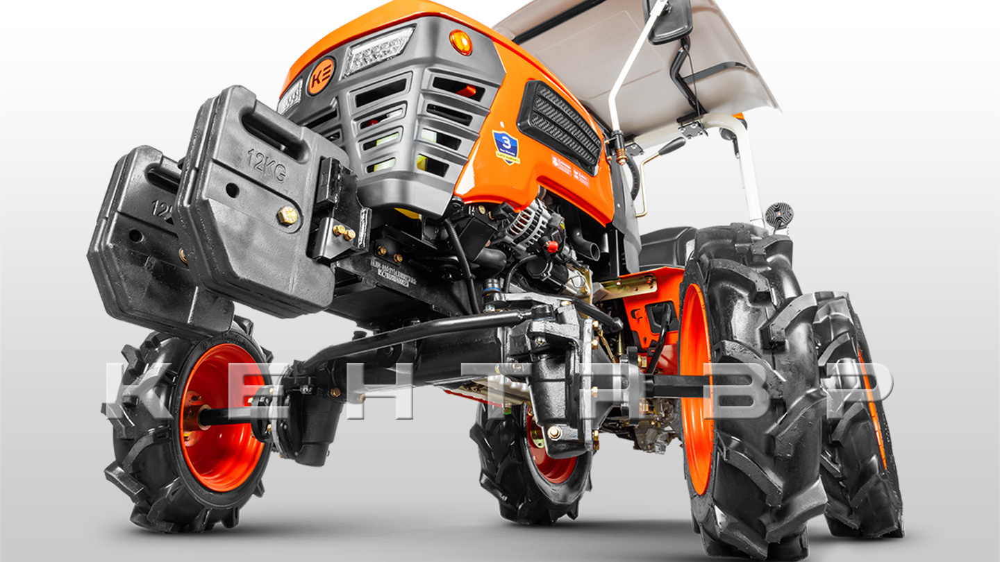 Утяжелители передние для Кентавр MASTER T-4/5K/344/444 4 шт. по 12 кг