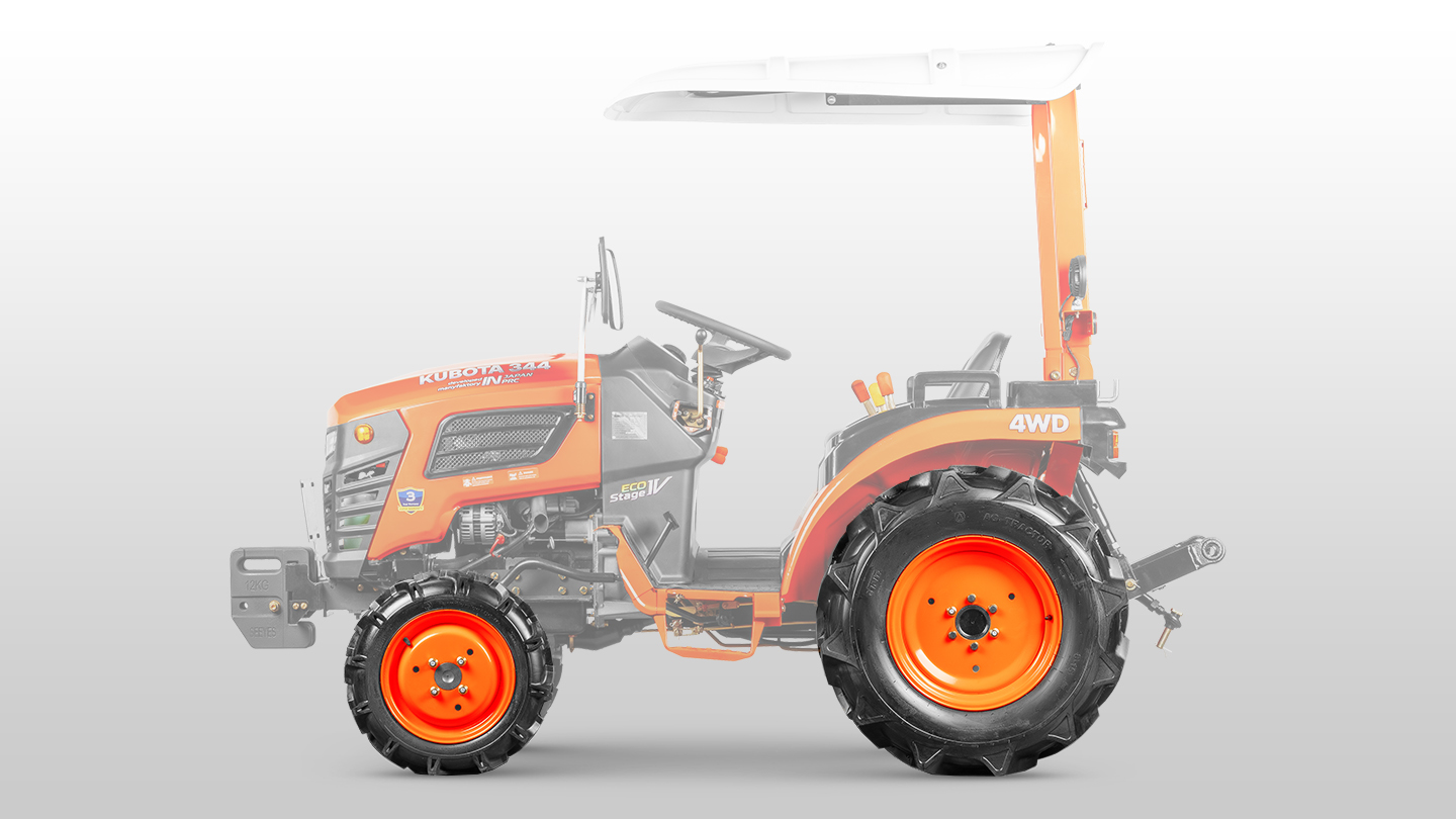 Трактор Кентавр Т-344 MASTER 9+3 (Perkins) Turf 20.5-10 / 31,9.5-16 (с ПСМ) 0